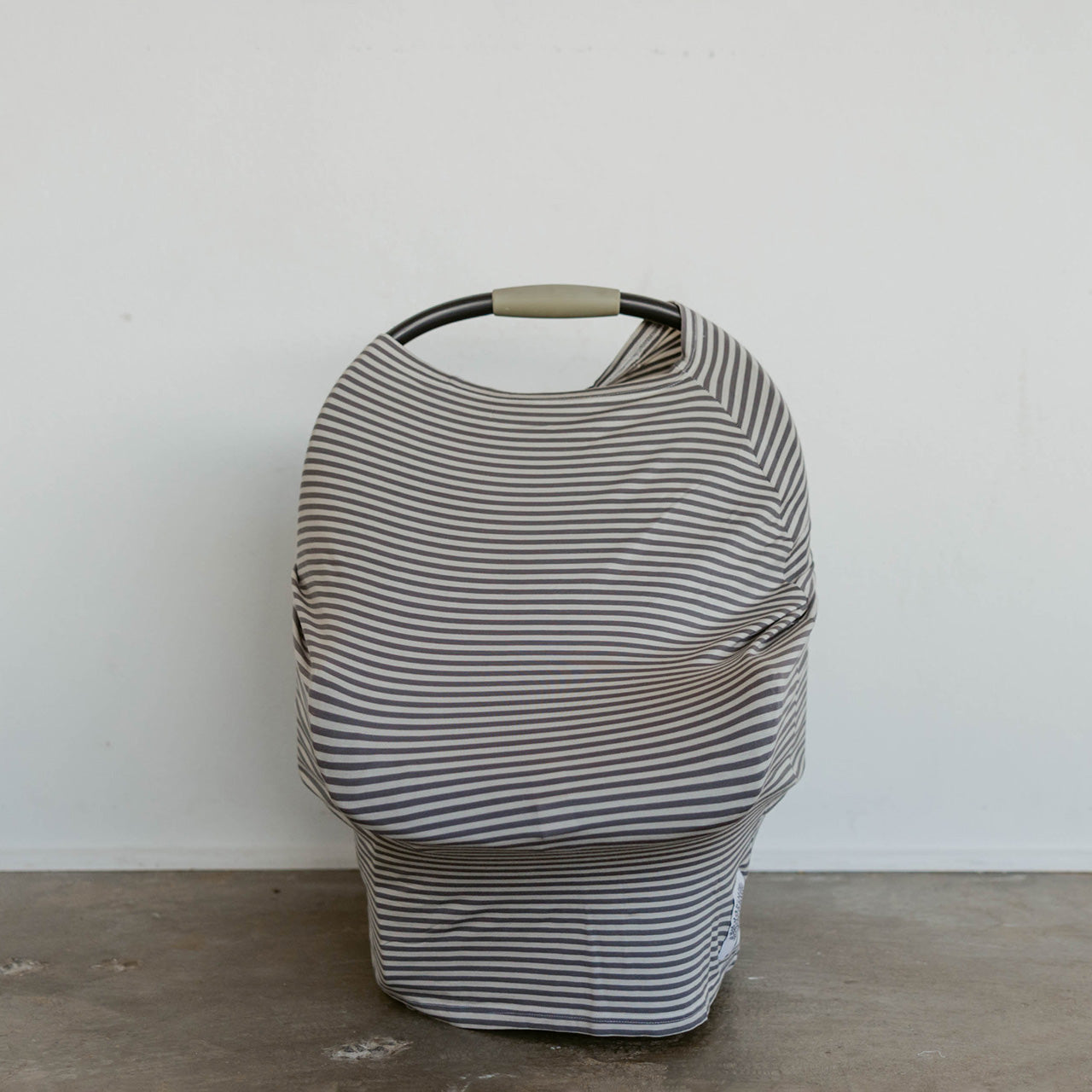 Multi-use Cover, Pewter Stripe by Parker Baby Co., product view 10