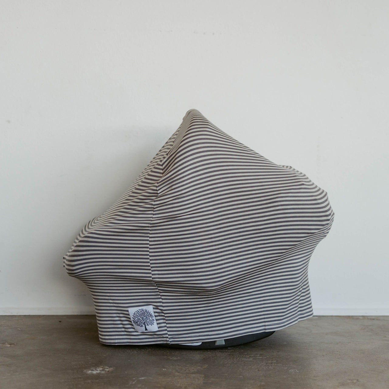Multi-use Cover, Pewter Stripe by Parker Baby Co., product view 9