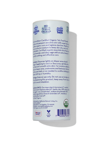 Calming™ Organic (Talc-Free) Powder by California Baby, product view 2