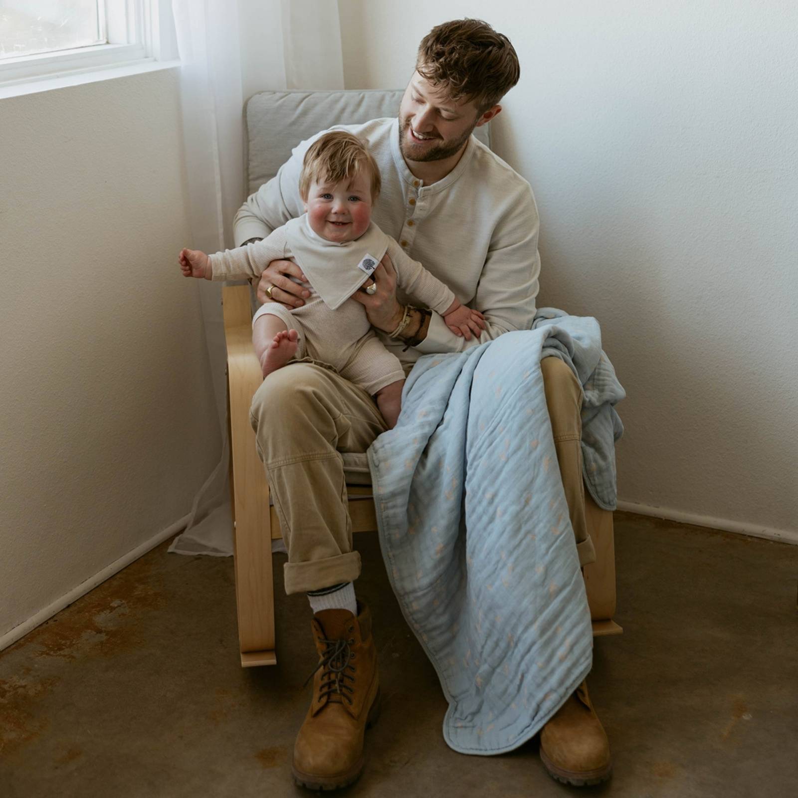 Dove Quilt by Parker Baby Co., product view 2