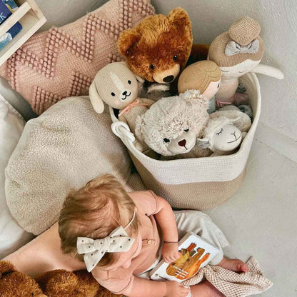 Rope Storage Basket by Parker Baby Co., product view 15