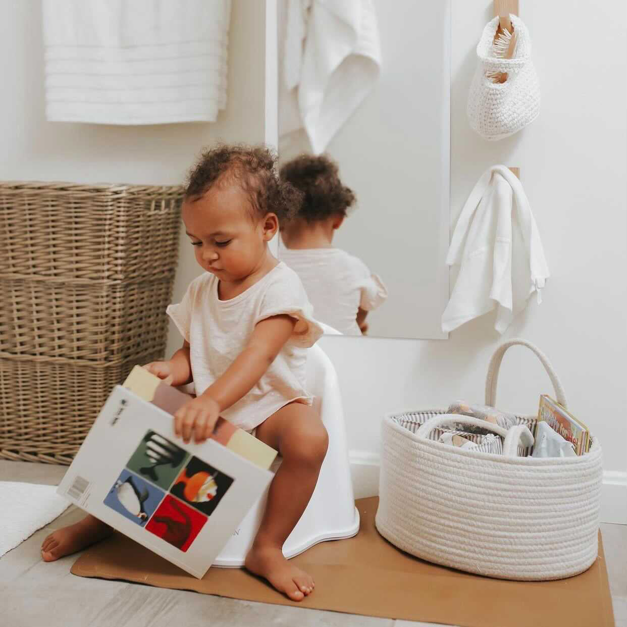 Rope Diaper Caddy by Parker Baby Co., product view 24