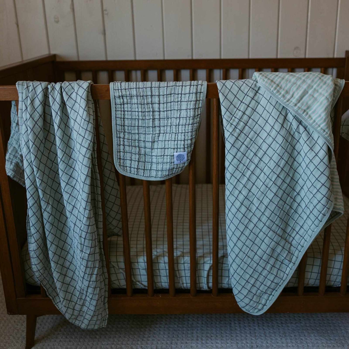 Sage Swaddle Set by Parker Baby Co., product view 9