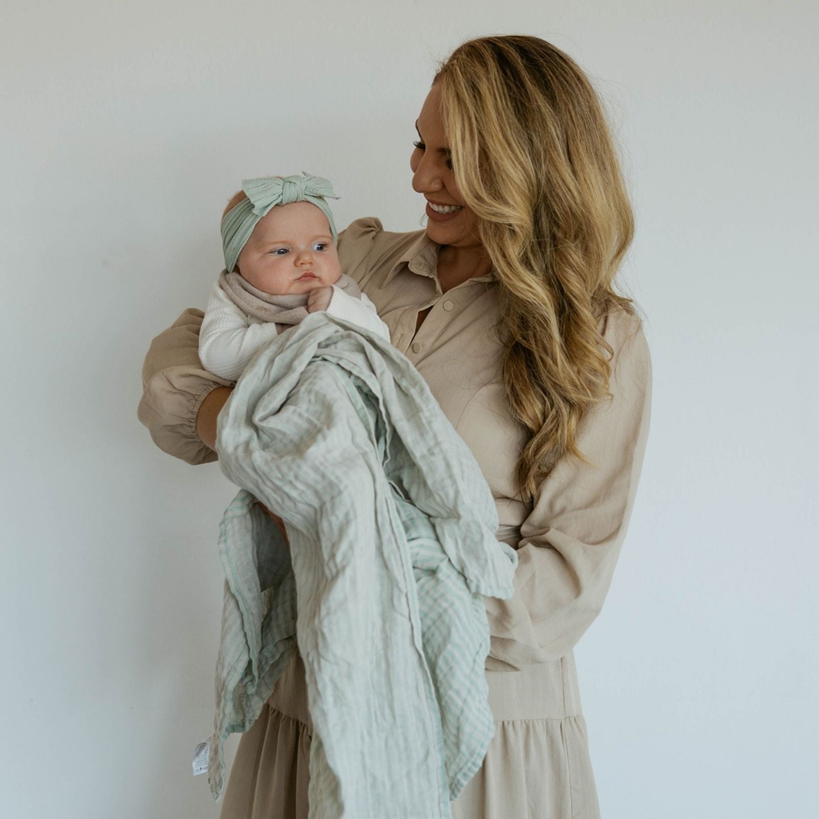 Sage Swaddle Set by Parker Baby Co., product view 7
