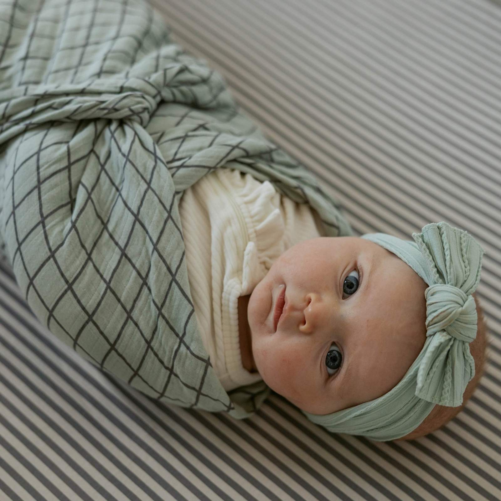 Sage Swaddle Set by Parker Baby Co., product view 2