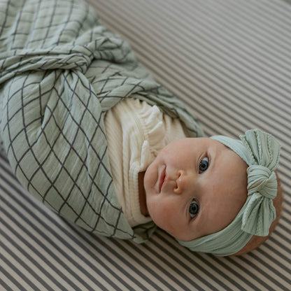 Sage Swaddle Set by Parker Baby Co., product view 2
