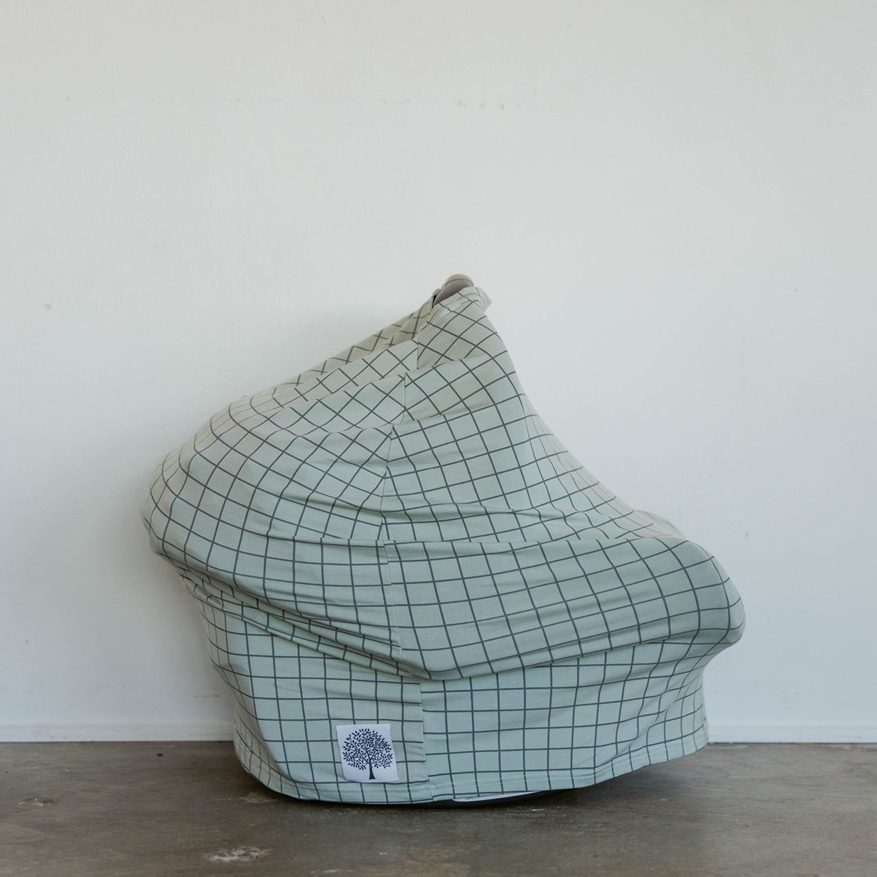 Multi-use Cover, Sage Windowpane by Parker Baby Co., product view 8