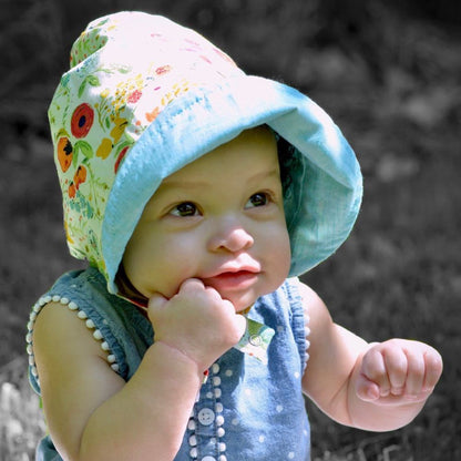 Bonnet in Scarlett by UB2 | Urban Baby Bonnets, product view 3