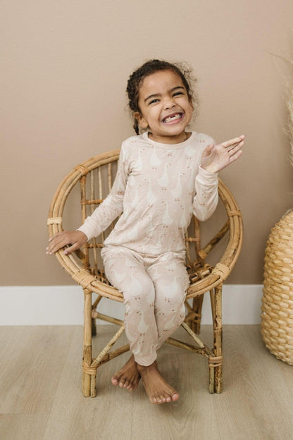 Silly Goose on the Loose 2pc Bamboo Pajamas by Little Joy Co., product view 18