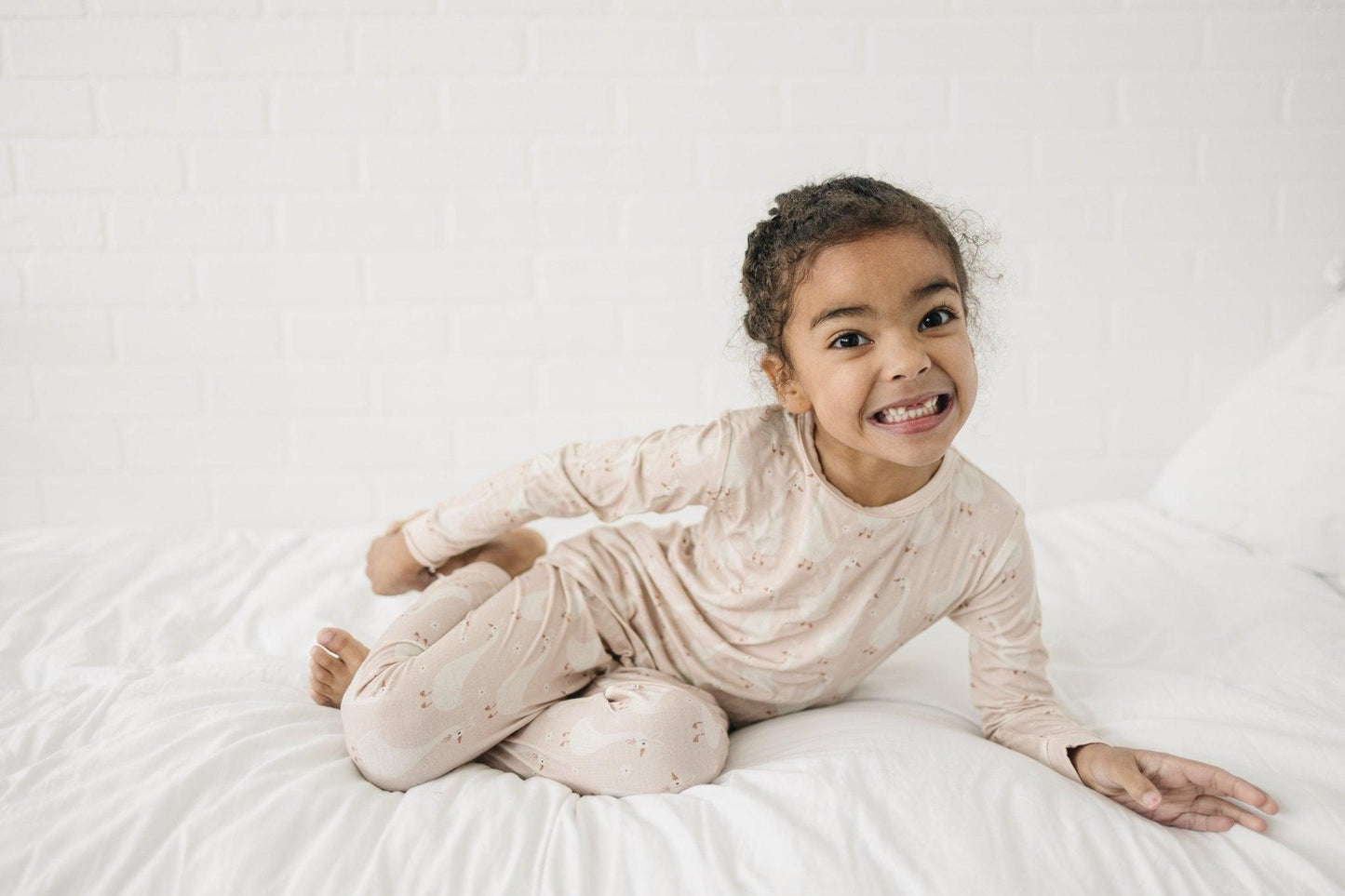 Silly Goose on the Loose 2pc Bamboo Pajamas by Little Joy Co., product view 16