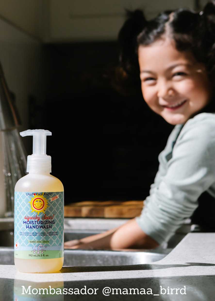 Squeaky Clean!™ Moisturizing Handwash by California Baby, product view 3