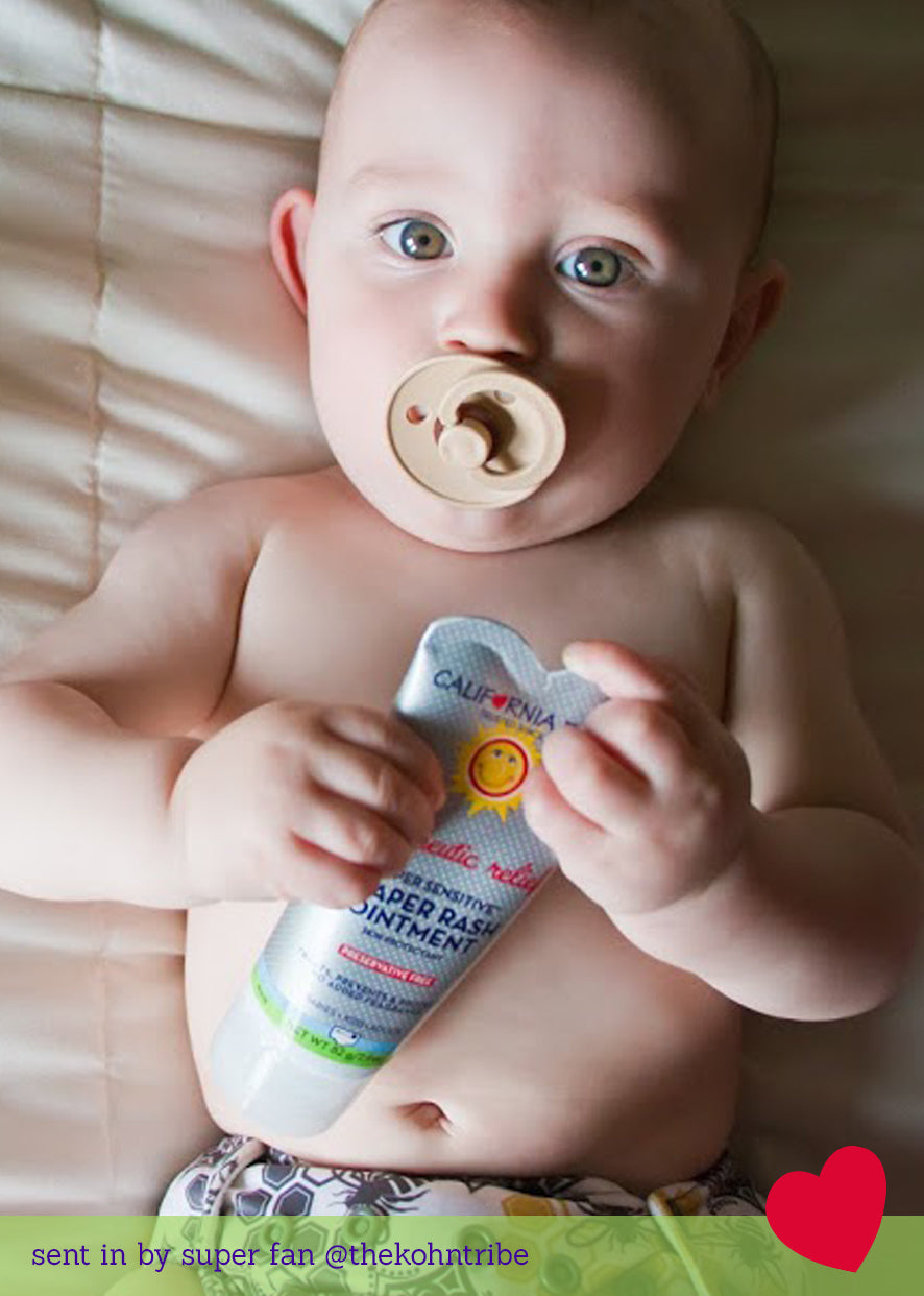 (No Fragrance) Super Sensitive™ Diaper Rash Ointment by California Baby, product view 2