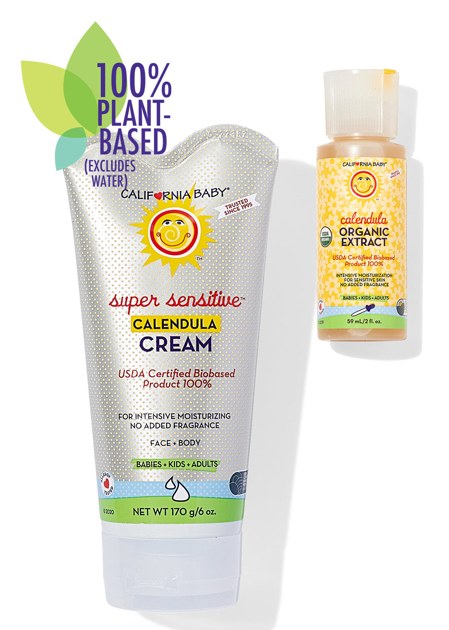 Calendula Bundle™ Unscented Cream + Extract by California Baby, product view 2