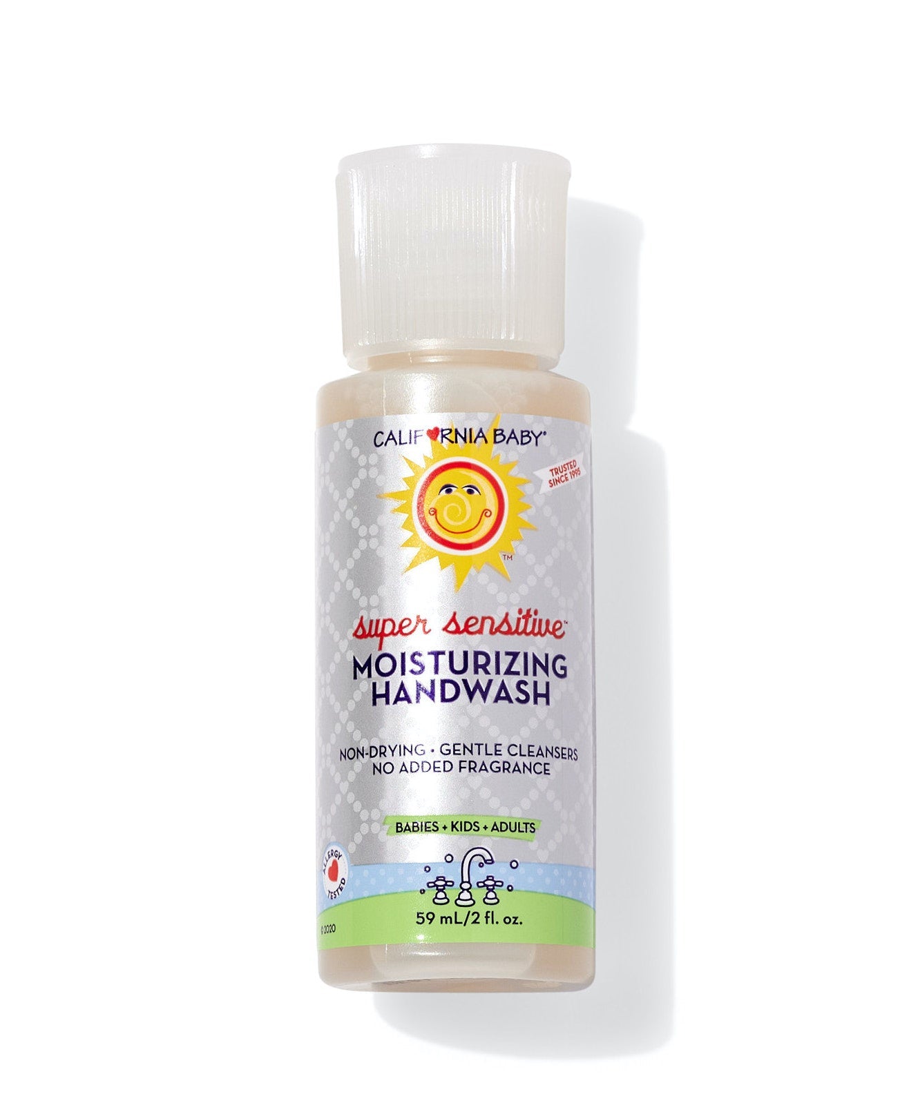 (No Fragrance) Super Sensitive™ Moisturizing Handwash by California Baby, product view 4