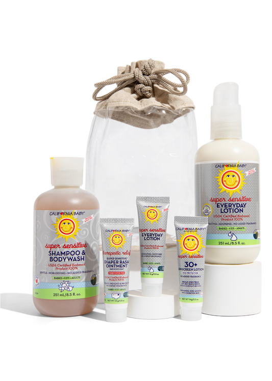 (No Fragrance) Super Sensitive™ Newborn Tote by California Baby