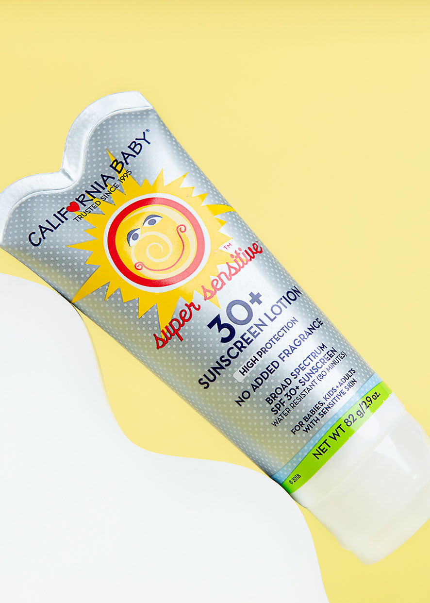 (No Fragrance) Super Sensitive™ Broad Spectrum SPF 30+ Sunscreen by California Baby, product view 9