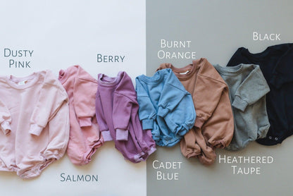 Sunday Funday Football Sweatshirt Romper - more colors by Little Joy Co., product view 9