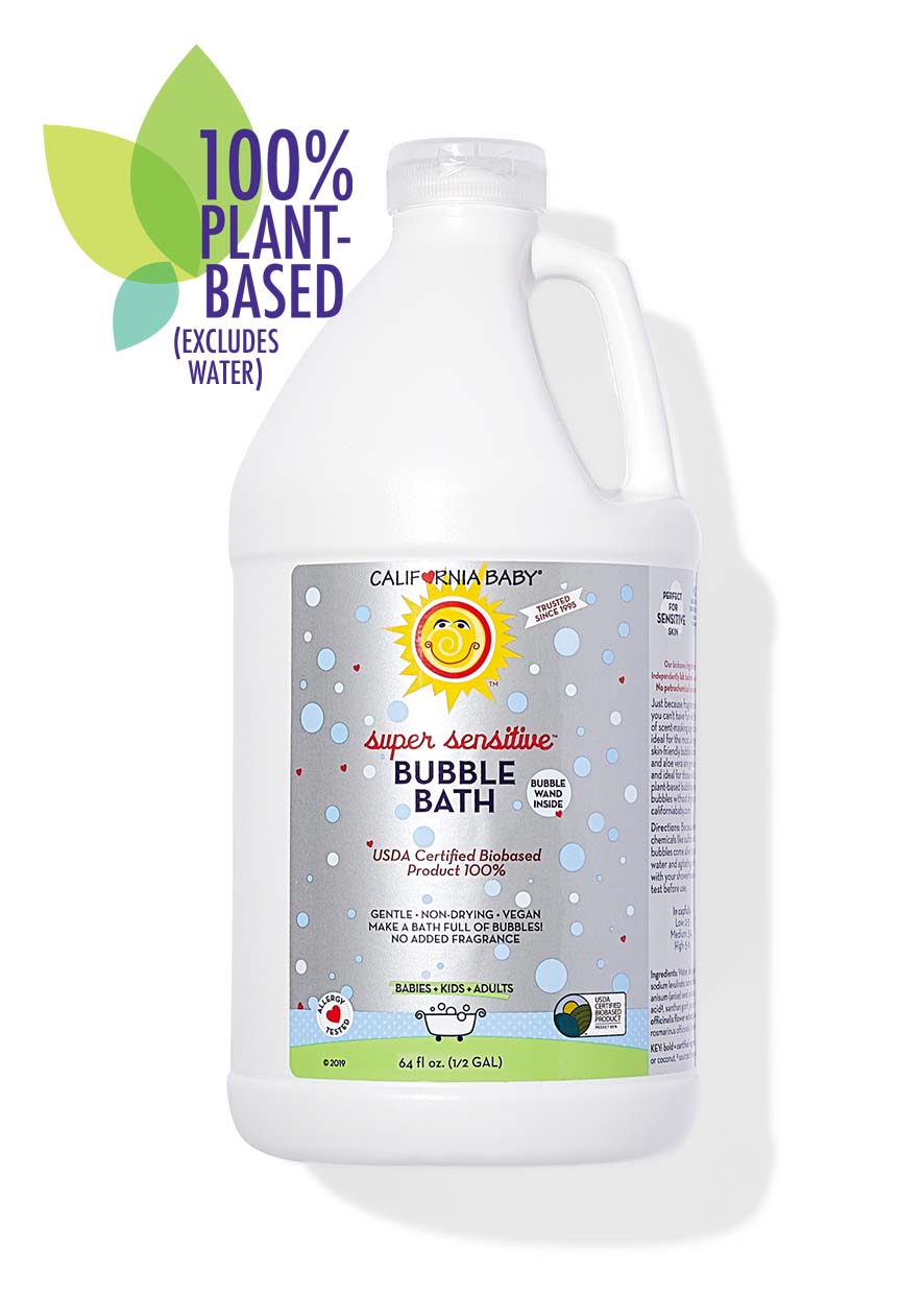 (No Fragrance) Super Sensitive™ Bubble Bath by California Baby, product view 2
