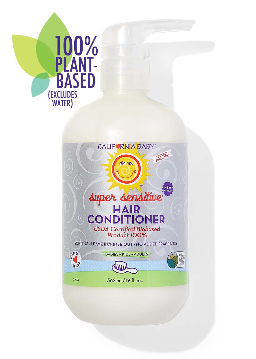 (No Fragrance) Super Sensitive™ Hair Conditioner by California Baby, product view 2