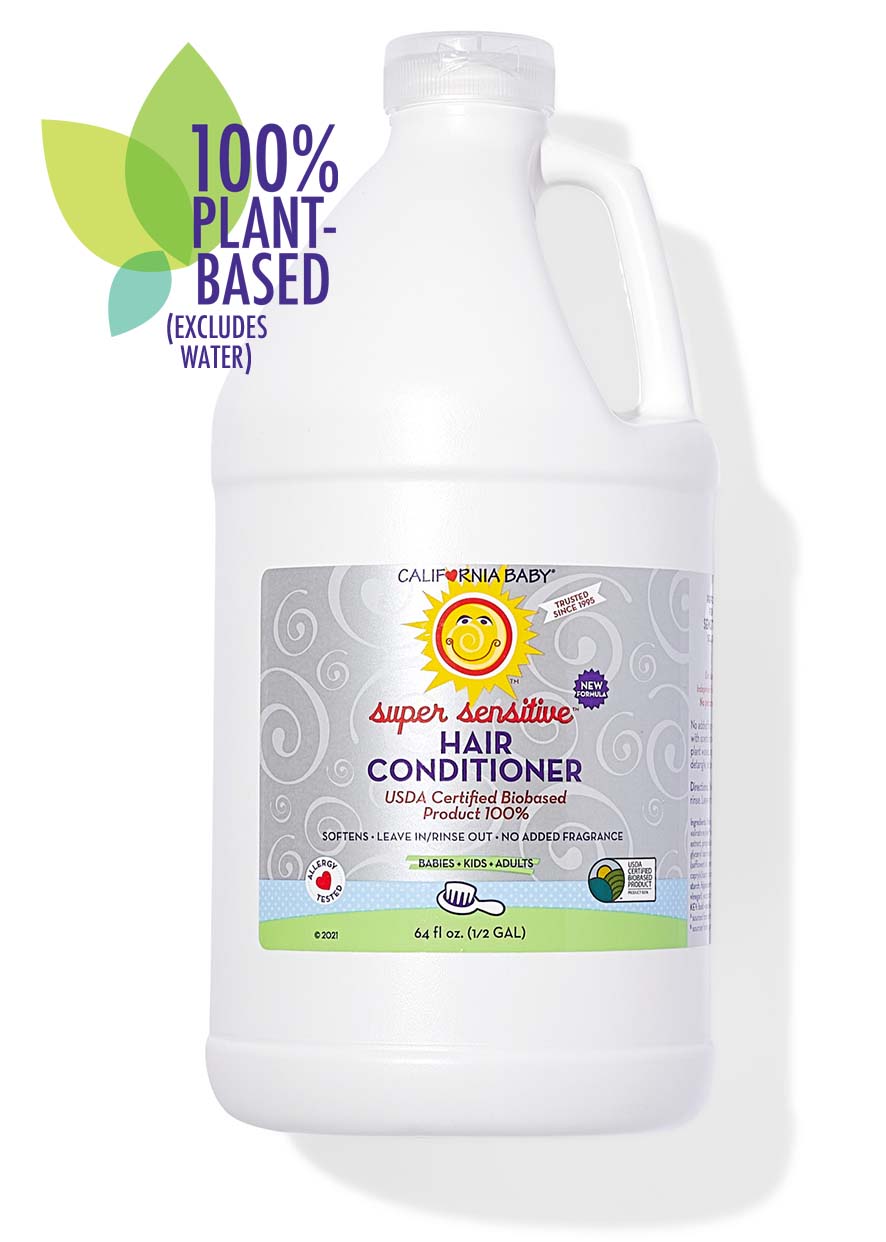 (No Fragrance) Super Sensitive™ Hair Conditioner by California Baby, product view 3