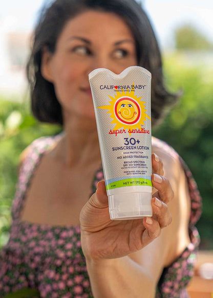 (No Fragrance) Super Sensitive™ Broad Spectrum SPF 30+ Sunscreen by California Baby, product view 10