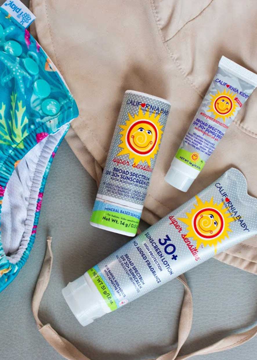 (No Fragrance) Super Sensitive™ Broad Spectrum SPF 30+ Sunscreen by California Baby, product view 7