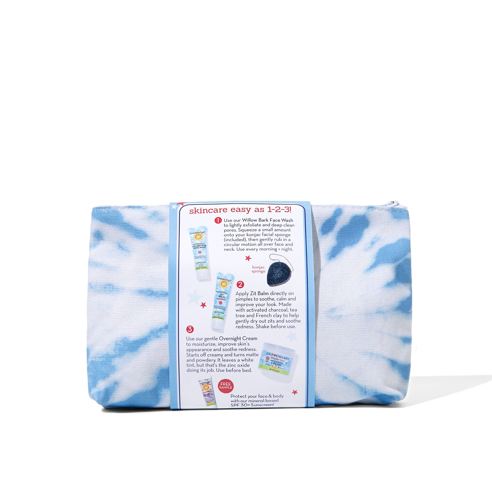 California Kids® #superclear™ 3-Step Skincare Kit by California Baby, product view 4