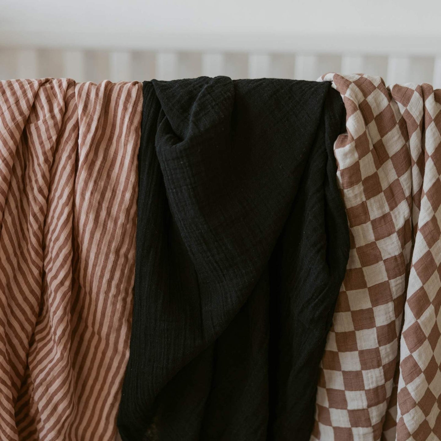 Rosewood Swaddle Set by Parker Baby Co., product view 2