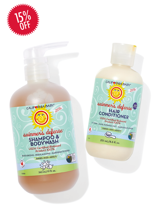 Swimmer's Defense™ Shampoo + Conditioner Bundle by California Baby