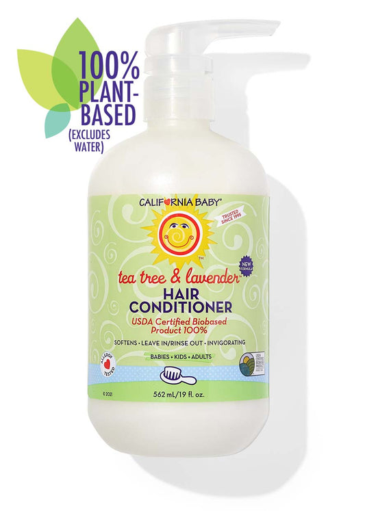 Tea Tree & Lavender Hair Conditioner by California Baby, product view 2