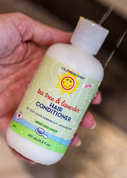 Tea Tree & Lavender Hair Conditioner by California Baby, product view 4