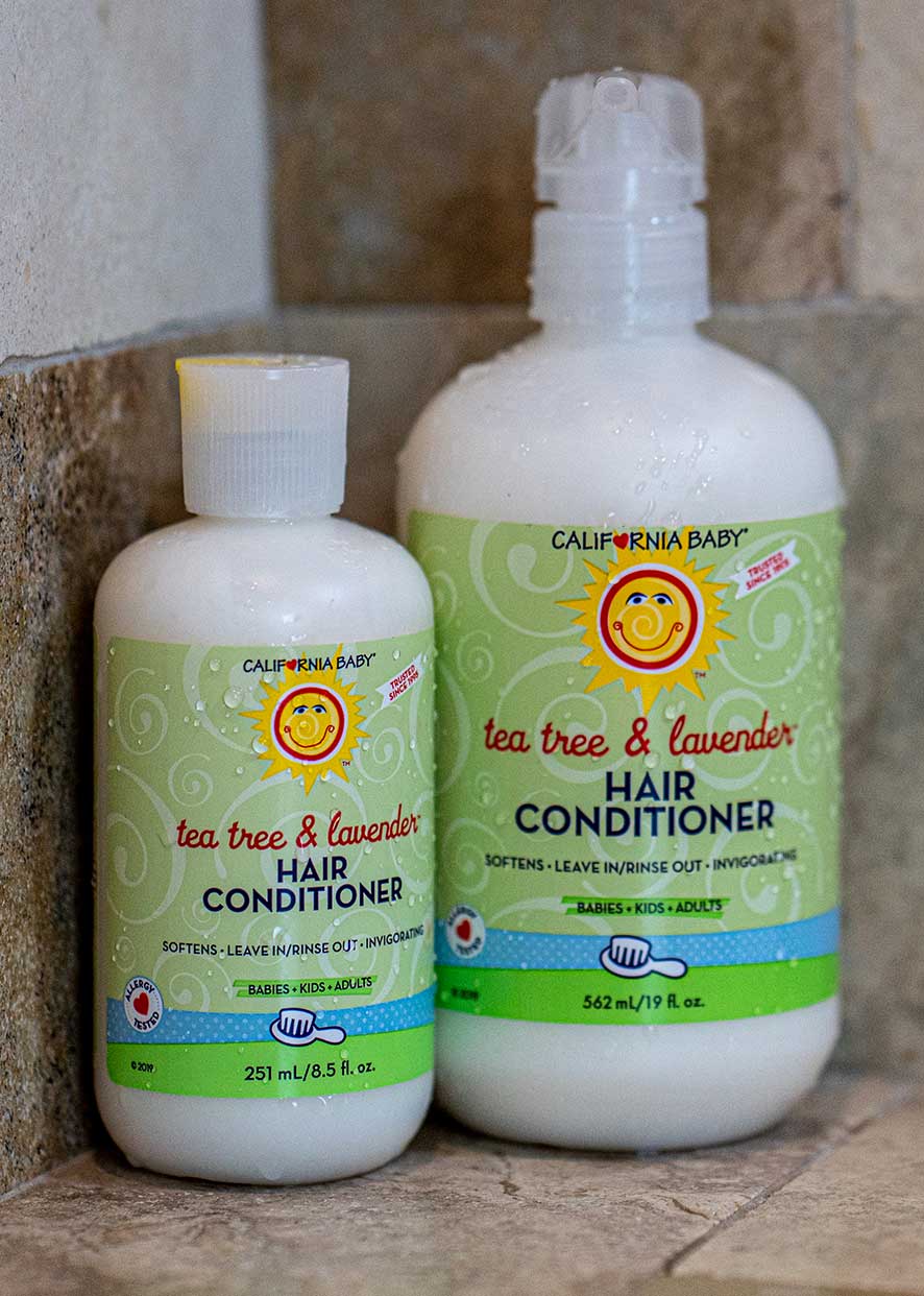 Tea Tree & Lavender Hair Conditioner by California Baby, product view 5