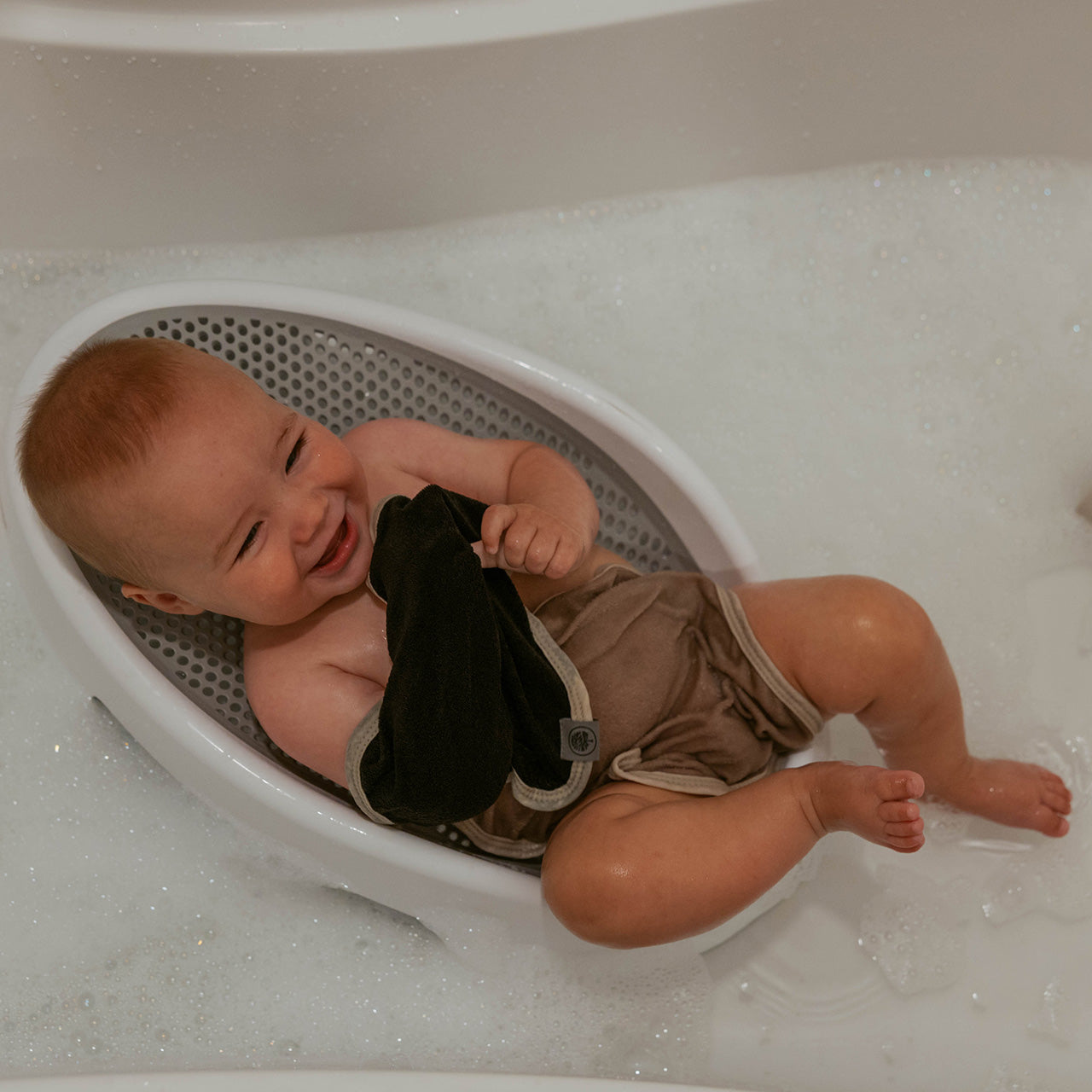 Rain Set - Terry Baby Washcloths (4 Pack) by Parker Baby Co., product view 5
