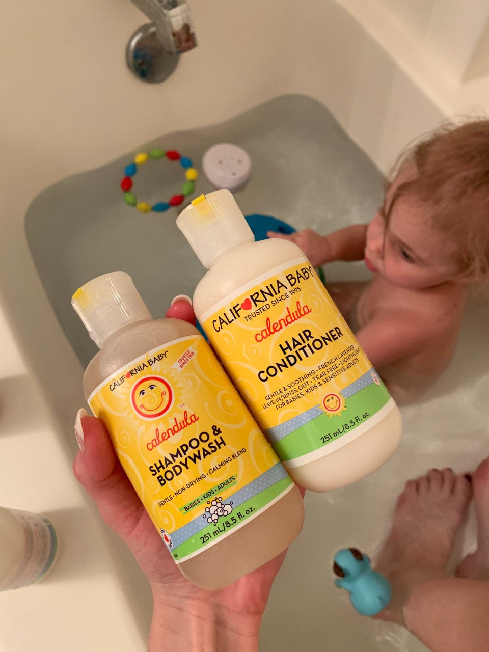 Calendula™ Shampoo + Conditioner Bundle by California Baby, product view 2