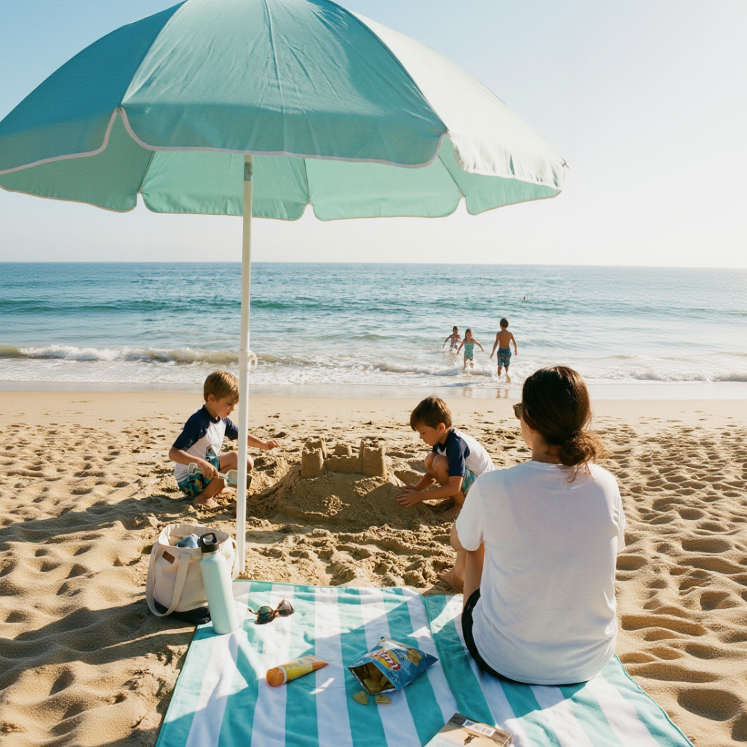 The Coastline Beach Towel by The California Beach…, product view 8