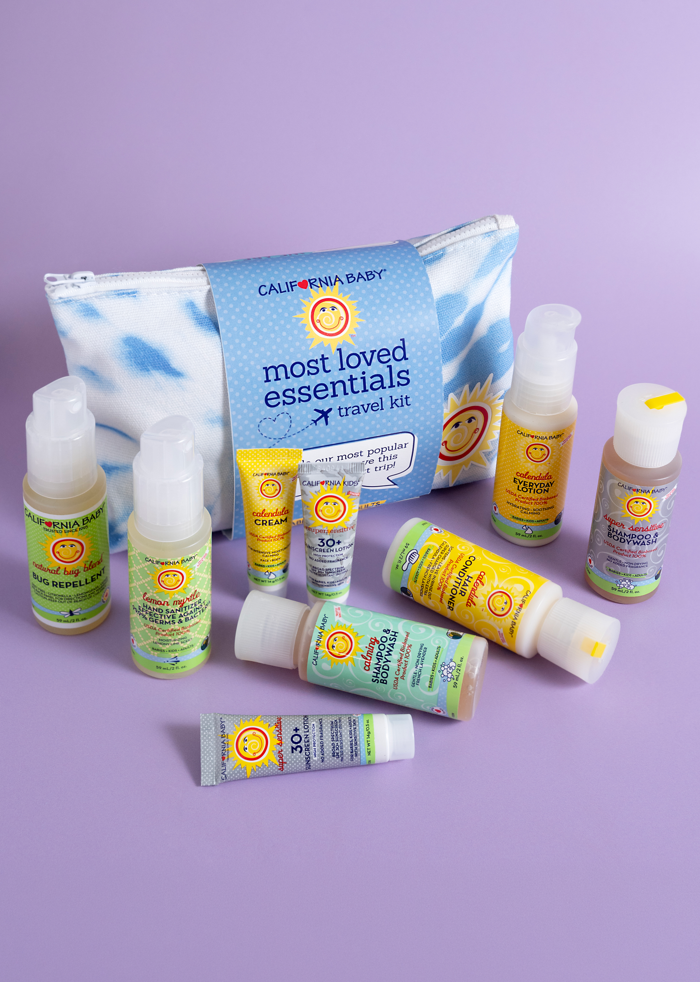 Vacation Travel Kit by California Baby, product view 3