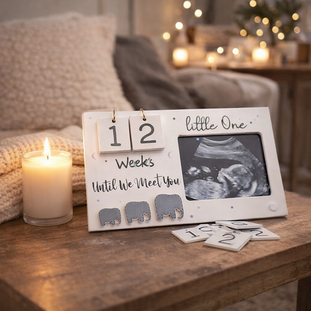 Pregnancy Ultrasound Frame with Weekly Countdown by Little Treasures, product view 3