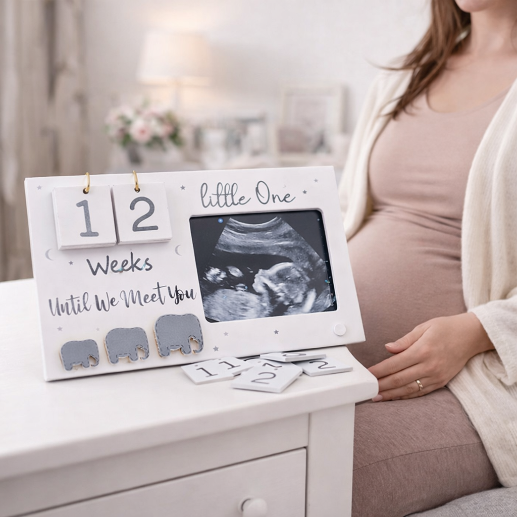 Pregnancy Ultrasound Frame with Weekly Countdown by Little Treasures, product view 2