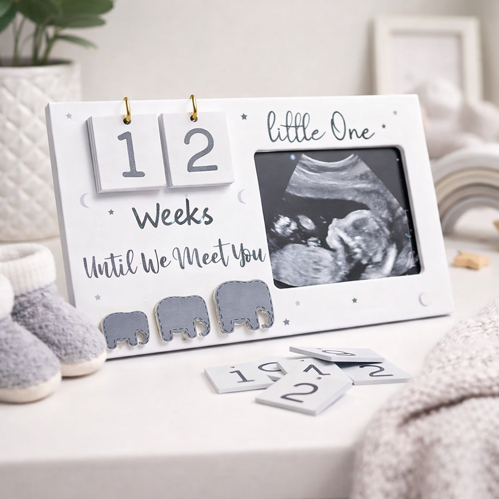 Pregnancy Ultrasound Frame with Weekly Countdown by Little Treasures