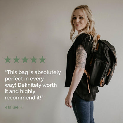 Birch Bag - Diaper Backpack by Parker Baby Co., product view 13