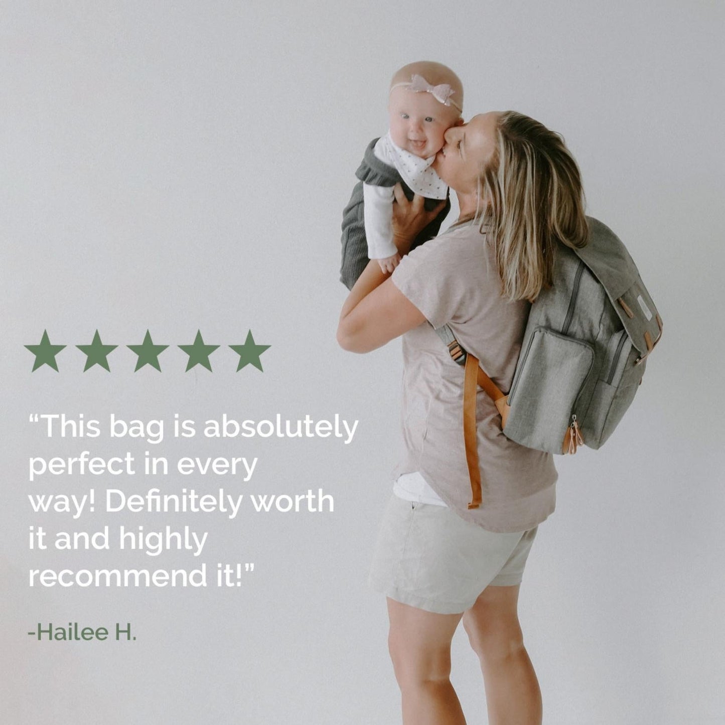 Birch Bag - Diaper Backpack by Parker Baby Co., product view 14