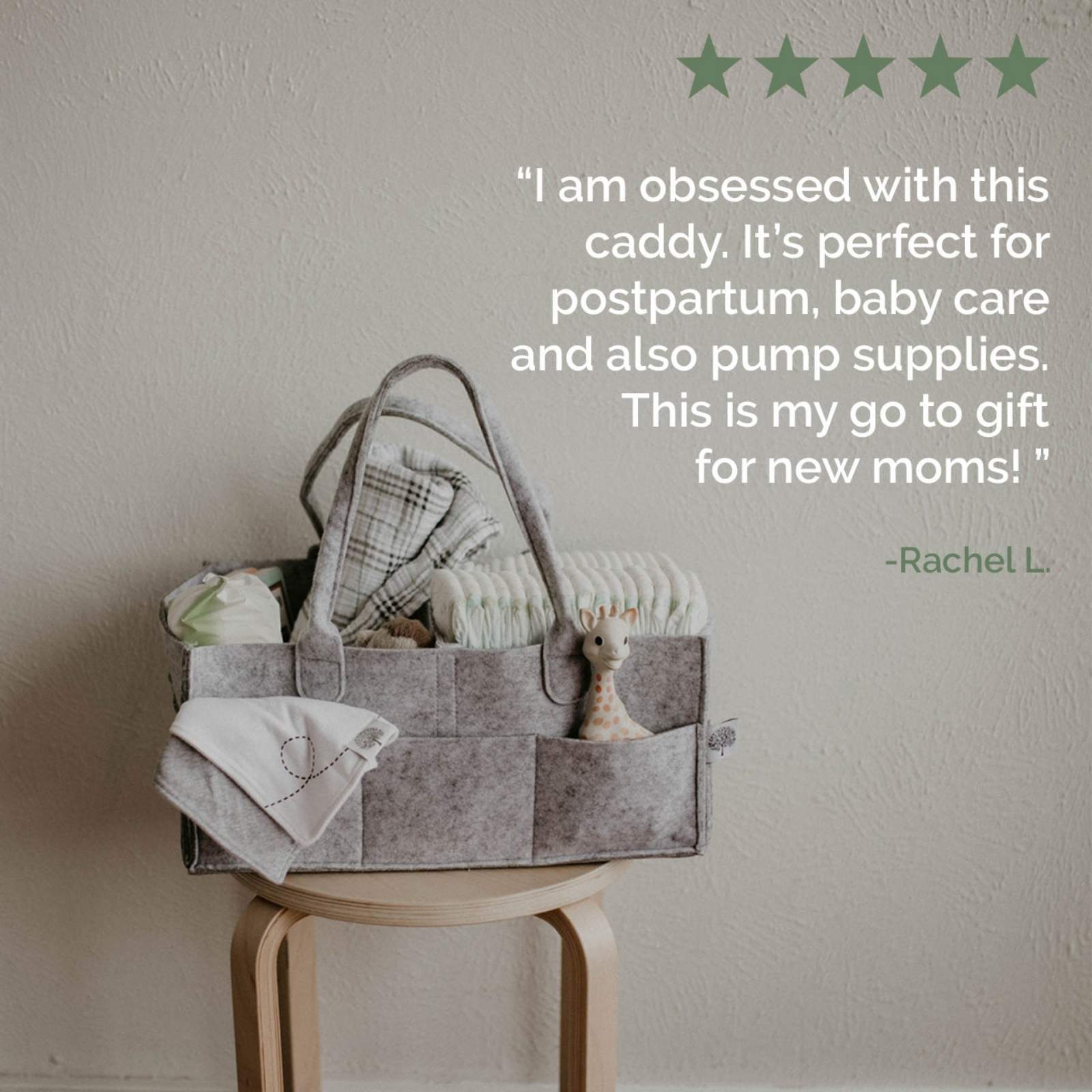 Diaper Caddy by Parker Baby Co., product view 11