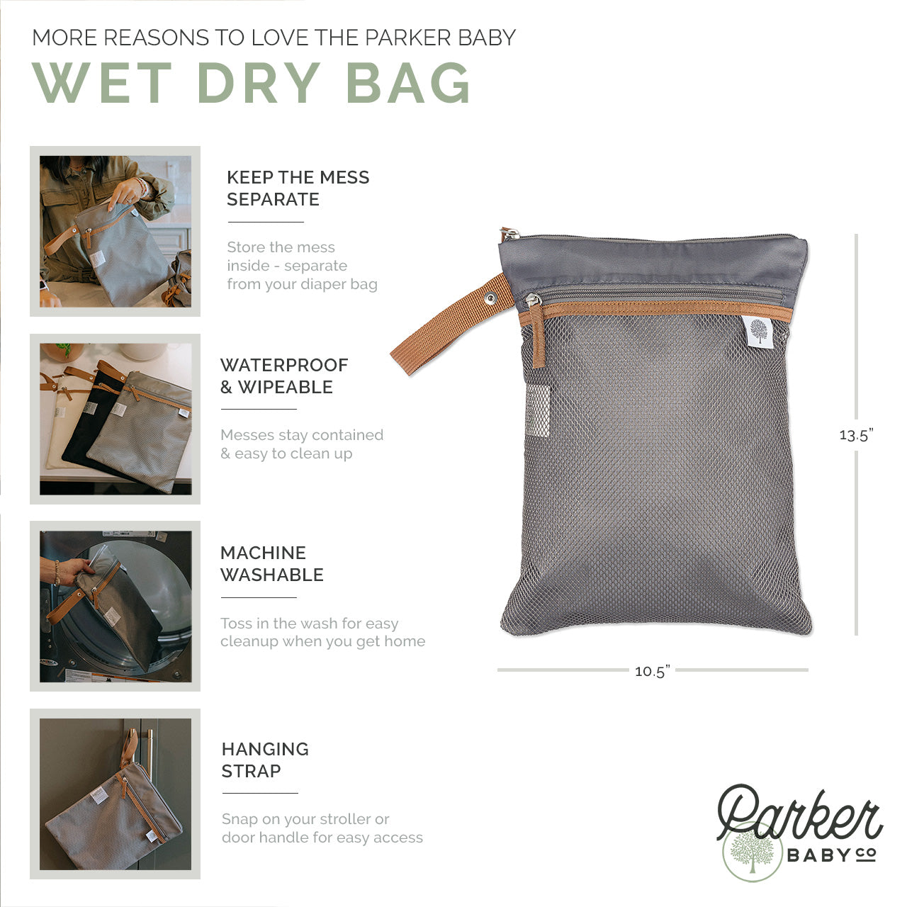 Wet Dry Bag by Parker Baby Co., product view 25