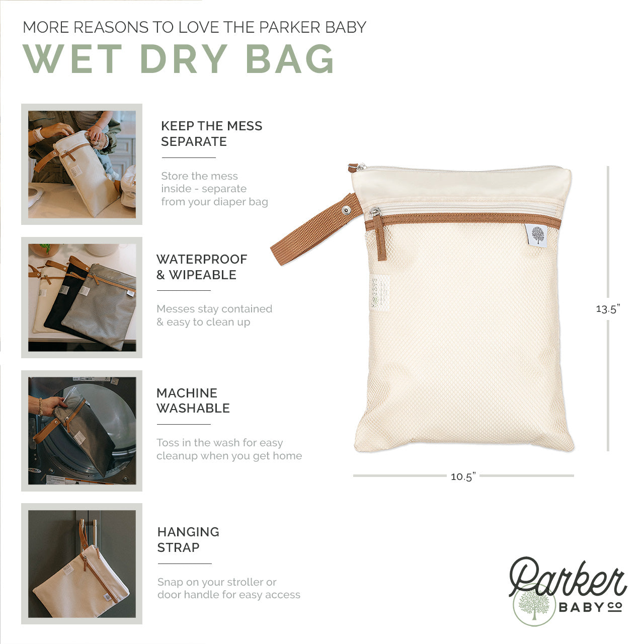 Wet Dry Bag by Parker Baby Co., product view 3