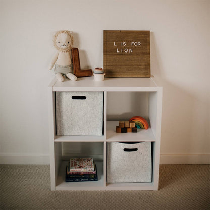 Felt Cube Storage by Parker Baby Co., product view 2