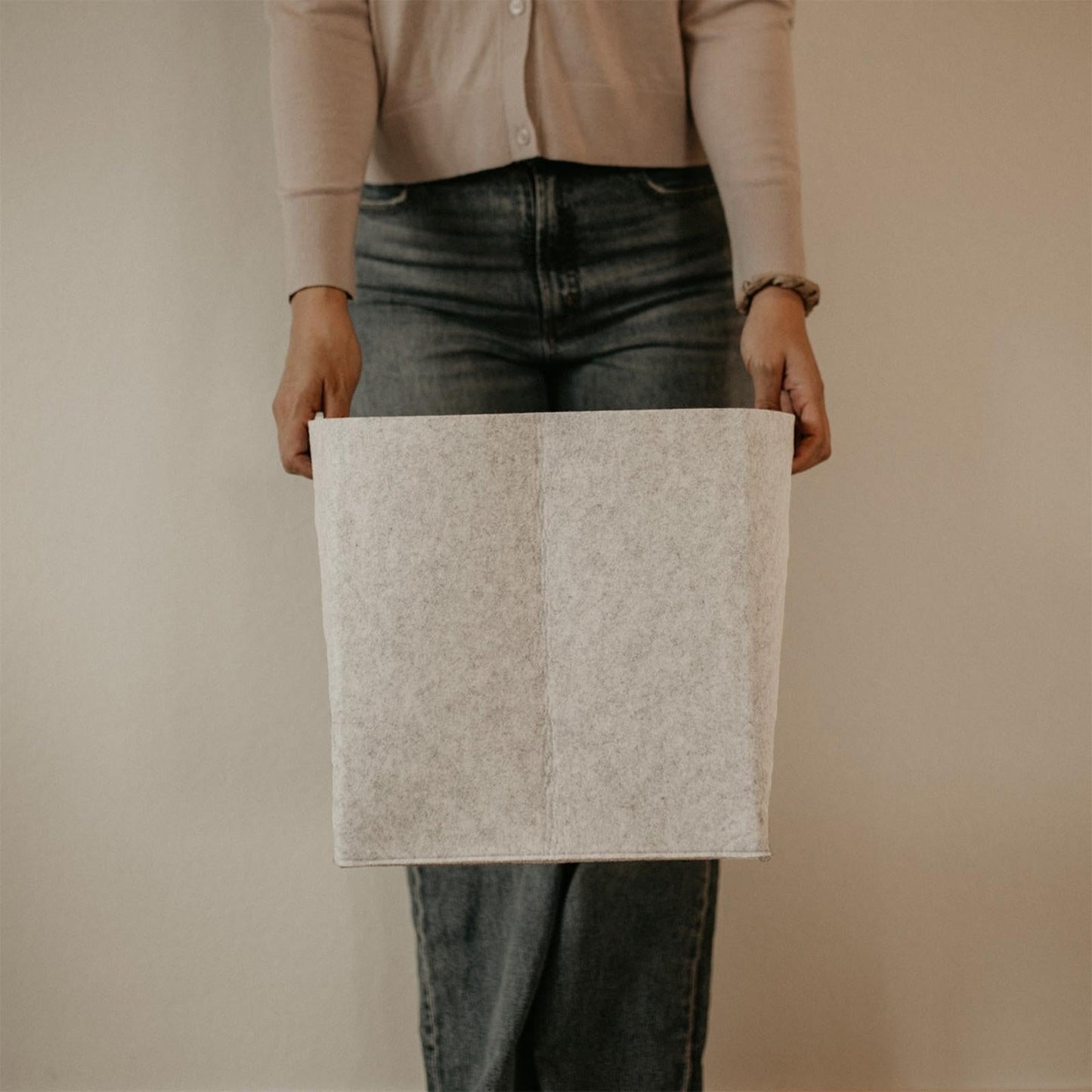 Felt Cube Storage by Parker Baby Co., product view 3