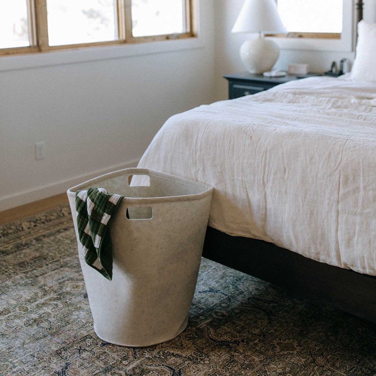 Felt Laundry Hamper by Parker Baby Co., product view 2