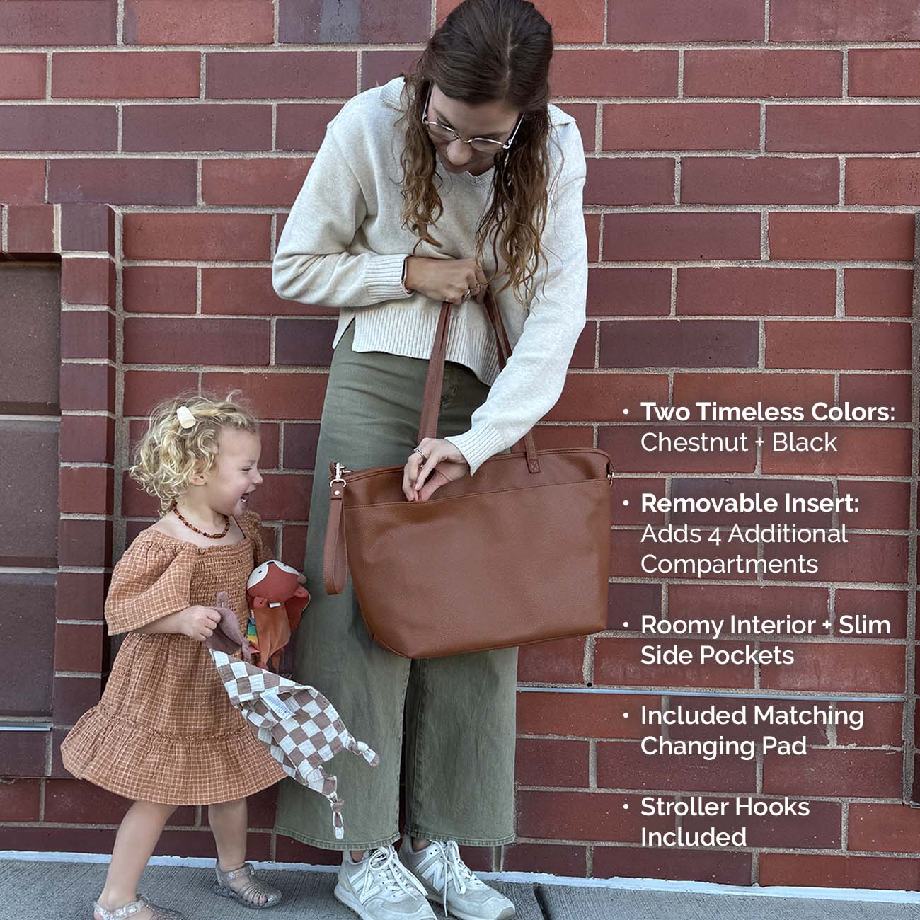 Willow Tote by Parker Baby Co., product view 7
