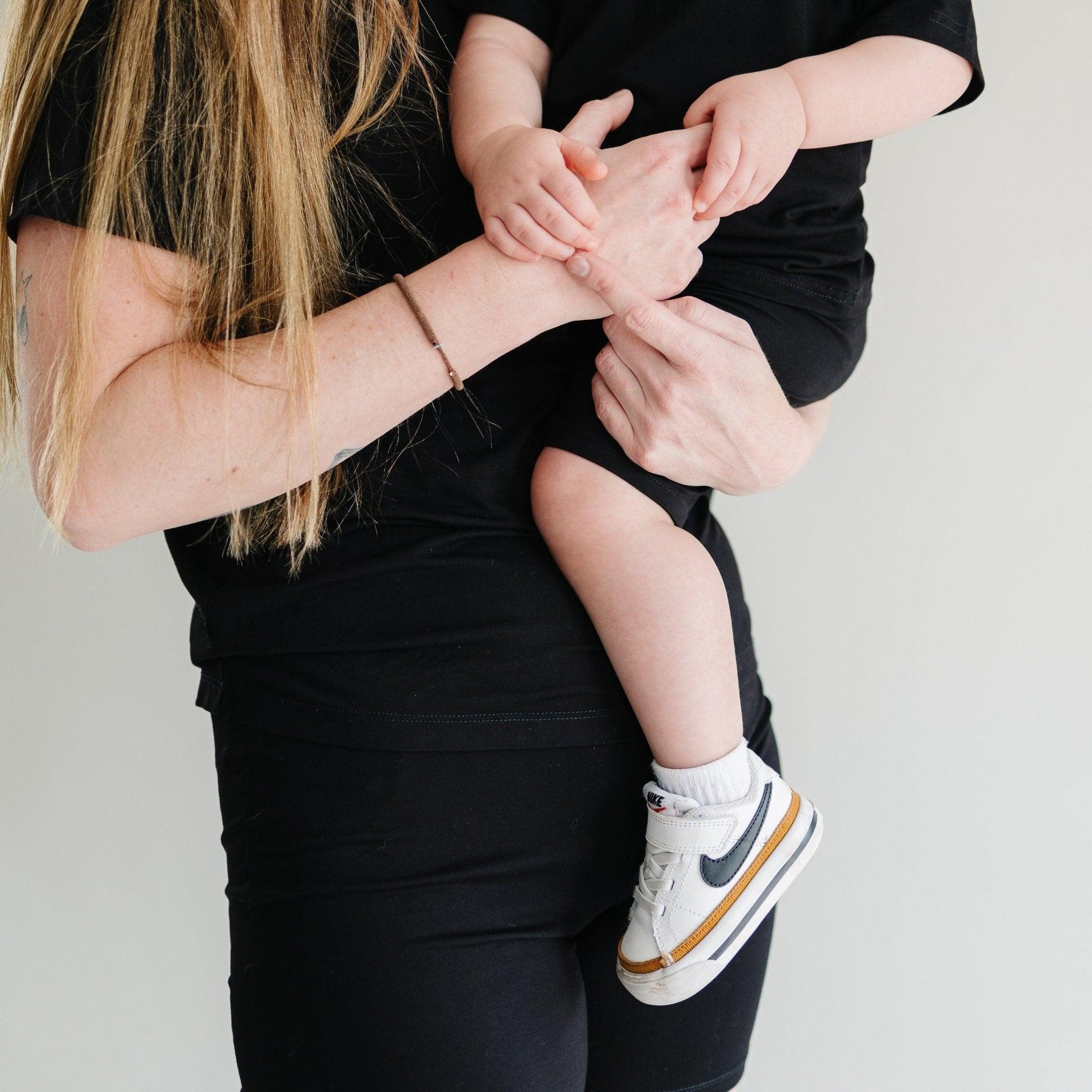Women's Bamboo Tee & Bike Shorts - sold as separates by Little Joy Co., product view 12