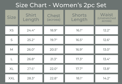 Women's Bamboo Tee & Bike Shorts - sold as separates by Little Joy Co., product view 17